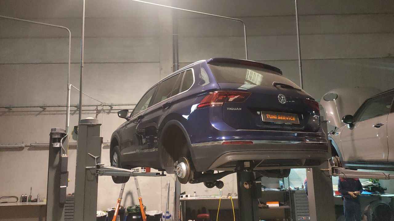 Reparación del reductor de VW TIGUAN 2018